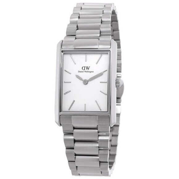 FX04577B NWT Daniel Wellington Fashion Ladies Quartz Steel Authentic Watch - Picture 1 of 3